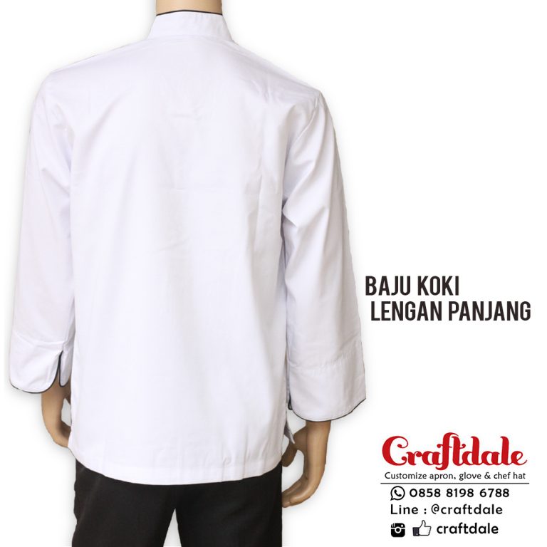 Baju koki lengan panjang