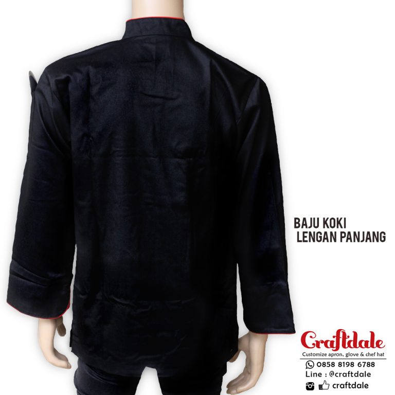 Baju koki lengan panjang