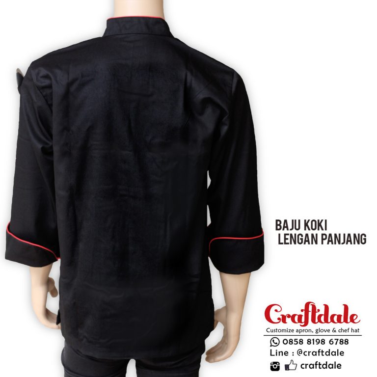 Baju koki lengan panjang